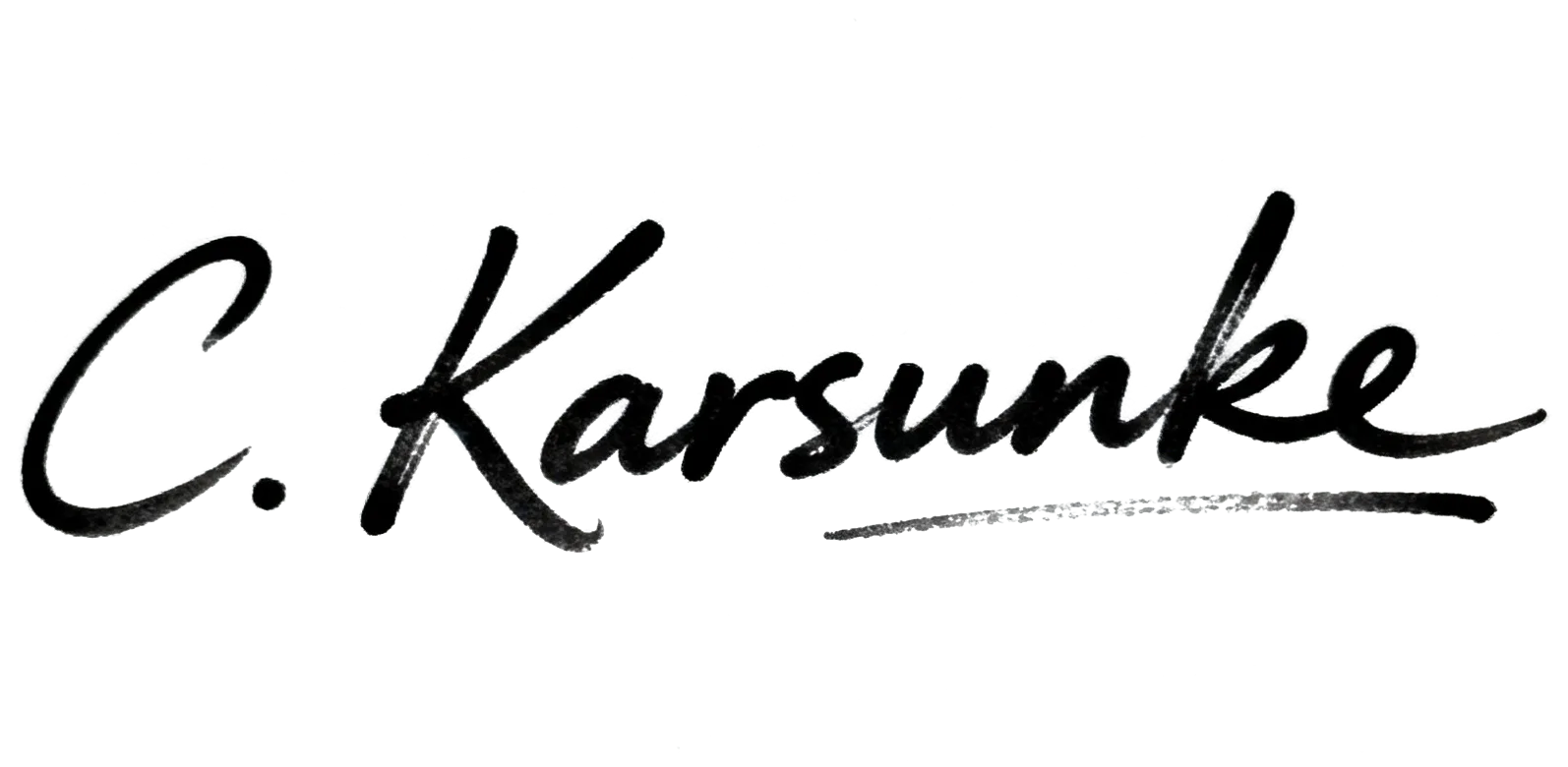Unterschrift Christian Karsunke
